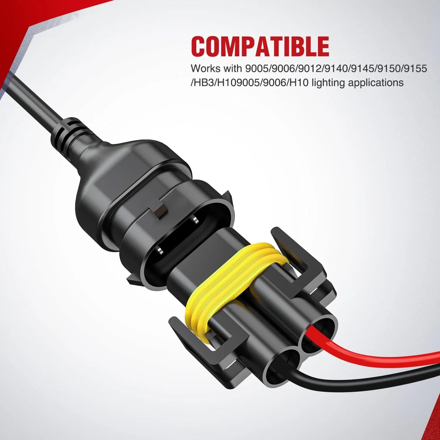 16AWG Wire Harness Kit 12V Heavy Duty 5PIN Rocker Switch Relay Blade Fuse Socket Connector For 9005 9006 9140 9145 HB3 H10 Fog Light Bulbs