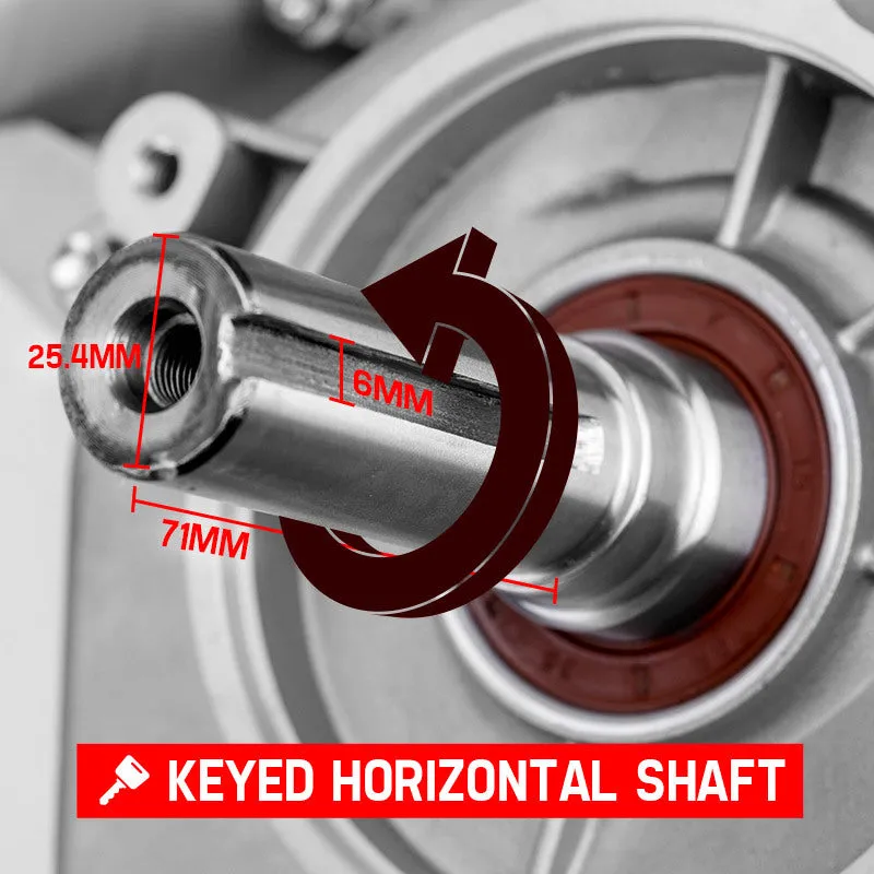 16HP Stationary Engine Petrol | Direct Ignition | OHV 4-Stroke | Electric Recoil Start | BAUMR-AG