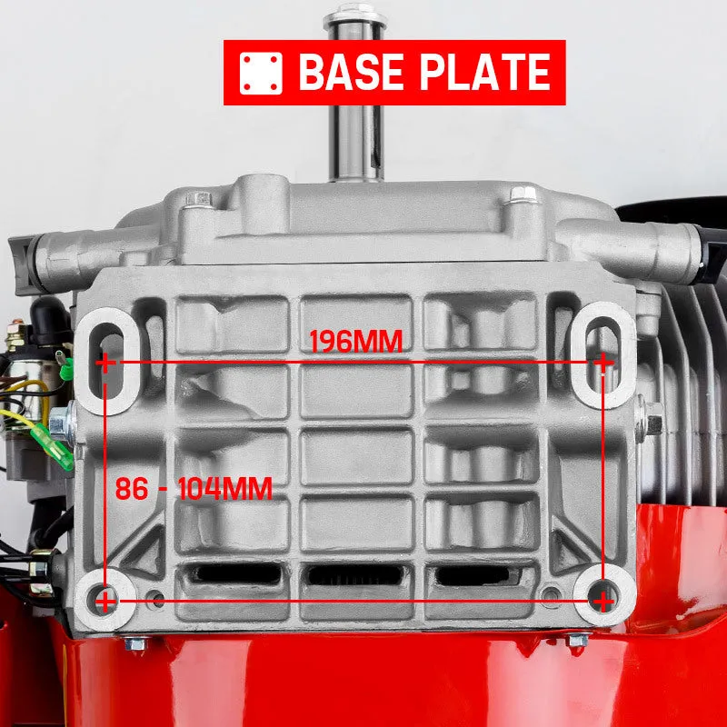 16HP Stationary Engine Petrol | Direct Ignition | OHV 4-Stroke | Electric Recoil Start | BAUMR-AG
