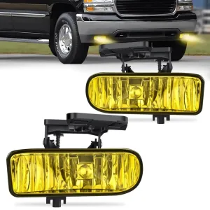 1999-2002 GMC Sierra 1500 2500 2001 2002 Sierra 1500HD 2500HD 3500 2000-2006 Yukon Fog Light Assembly