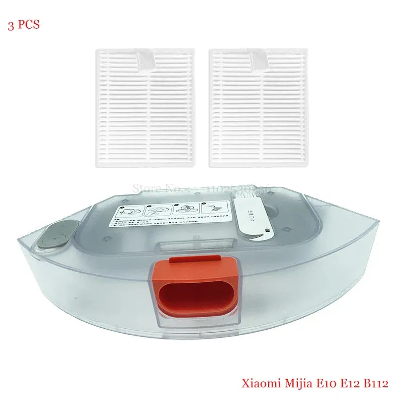 2 in 1 Water Tank and Dust Box for Robot Vacuum
