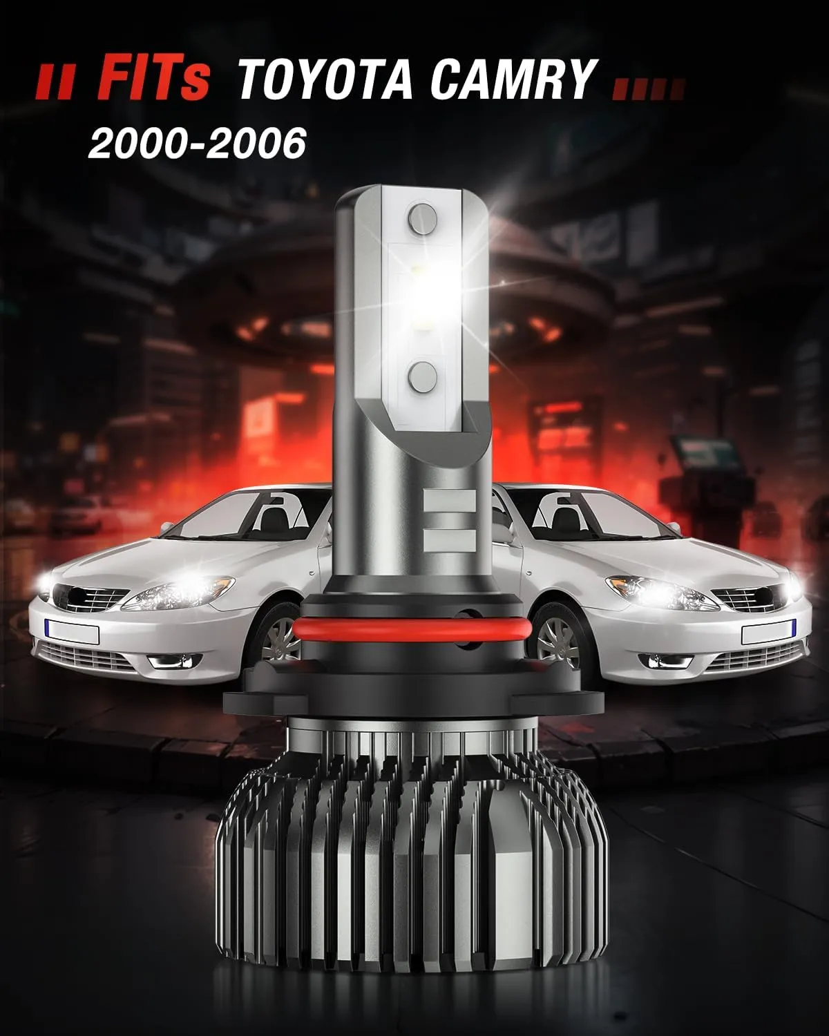 2000-2006 Toyota Camry 9005 9006 LED Headlight Bulbs