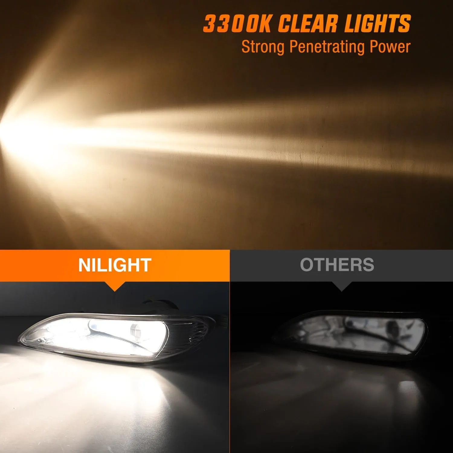 2002-2004 Toyota Camry 2005-2008 Corolla 2002 2003 Solara Fog Light Assembly Clear Lens 9006 55W Bulbs