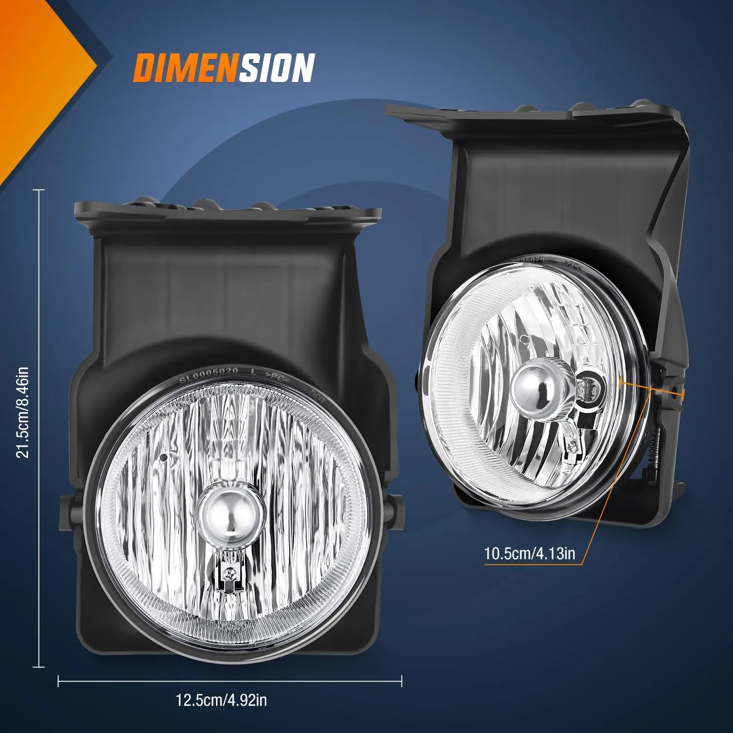 2003-2006 GMC Sierra 1500 1500HD 2500 2500HD 3500 2007 GMC Sierra Classic Fog Lights Assembly