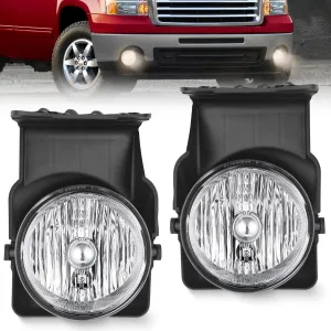 2003-2006 GMC Sierra 1500 1500HD 2500 2500HD 3500 2007 GMC Sierra Classic Fog Lights Assembly