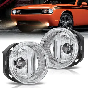 2005-2010 Dodge Grand Caravan Charger Nitro Challenger 2004-2010 Chrysler Town Country Sebring Pacifica 2007-2010 Jeep Patriot Compass Fog Light Assembly