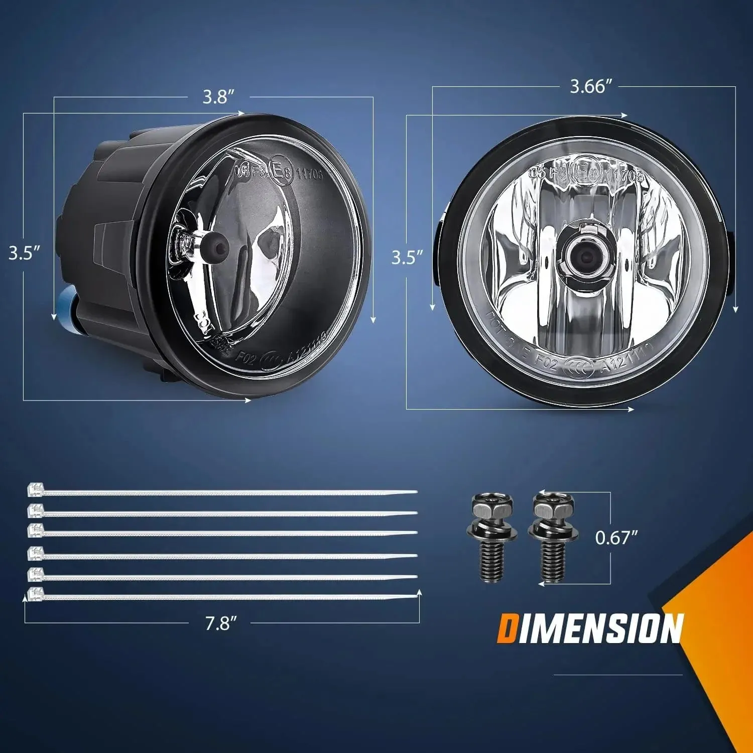 2007-2012 Versa 2009-2014 Cube Murano 2011-2014 Juke 2006-2013 Infiniti EX35 FX45 FX35 FX50 2010-2013 Infiniti G37 G25 2011-2013 M37 M56 Fog Lights Assembly