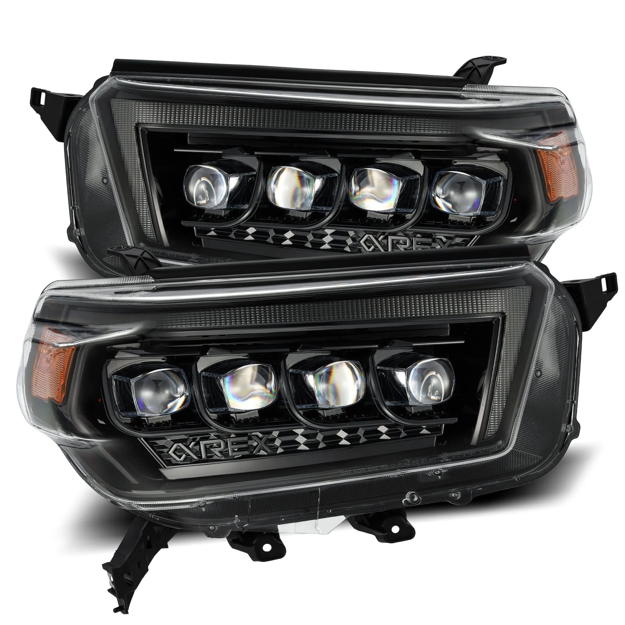 2010-2013 Toyota 4Runner NOVA-Series LED Projector Headlights Alpha-Black Alpha-Rex 880758