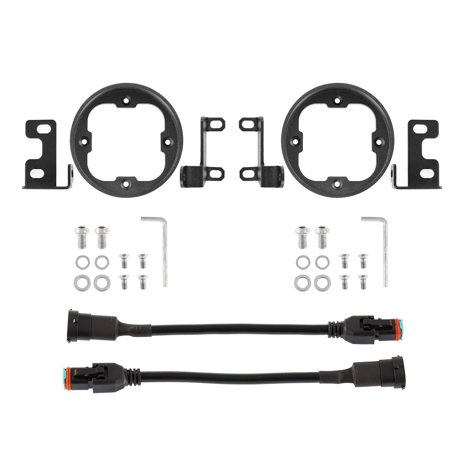 3 Inch 96W 9600LM 6 Modes LED Fog Lights Kit White Yellow Flashing for 2012-2022 Toyota Tacoma/ 2010-2022 Toyota 4Runner / 2014-2022 Toyota Tundra