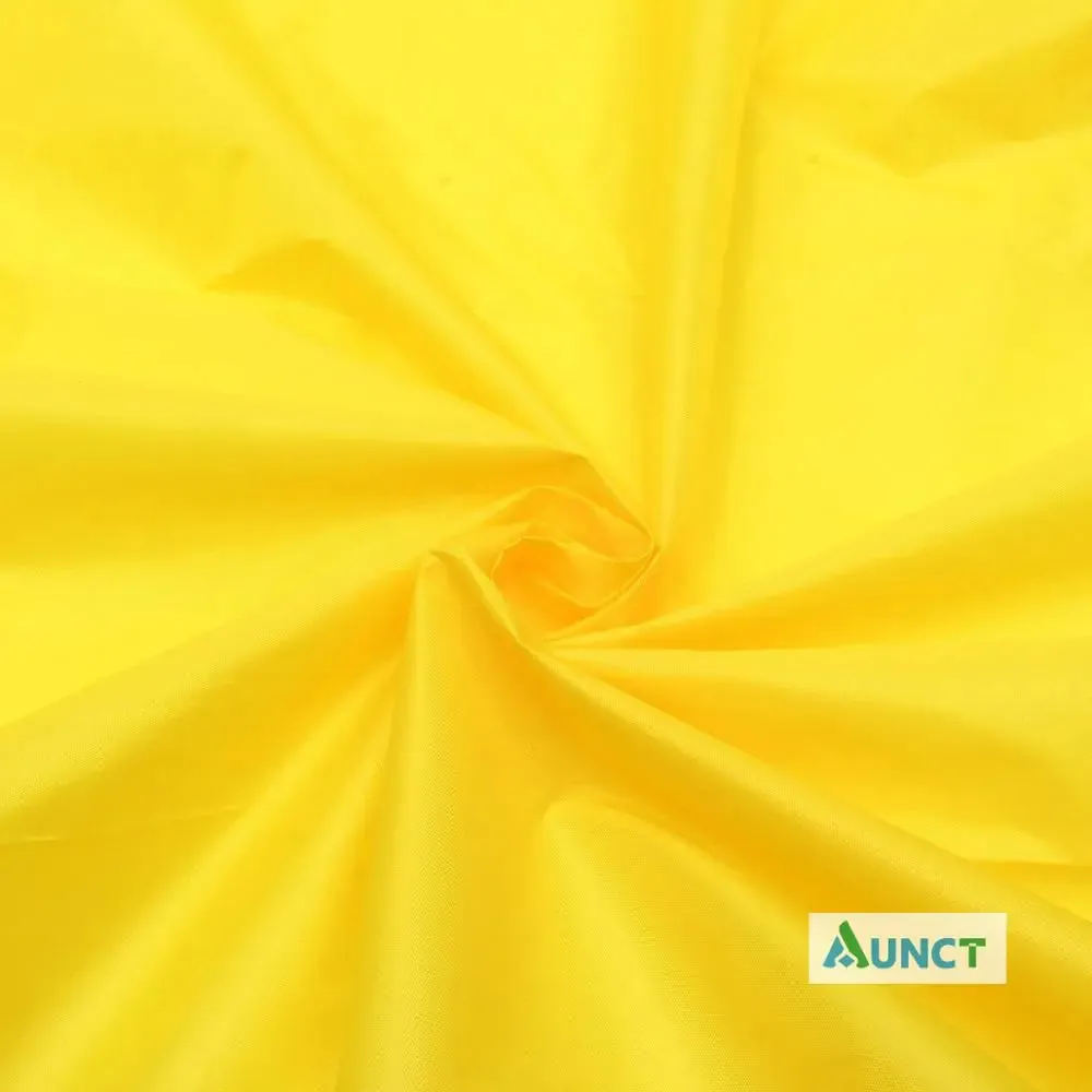 300d Regular Triangle Shade Sail Yellow Waterproof Polyester Awning Outdoor Sun Shelter Garden Camping