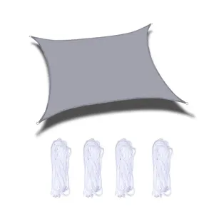 3/4*5m 5*6m 6*8m Uv Protection 70% Waterproof Oxford Cloth Outdoor Sun Sunscreen Shade Sails Net Canopies Yard Garden Encrypted