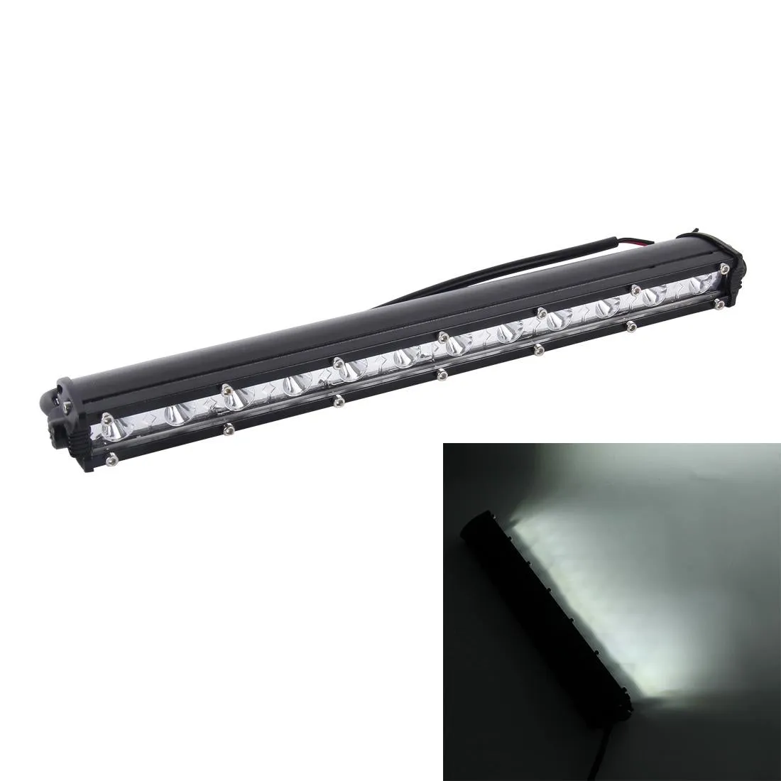 36W LED Work Light | DC 8-32V | 3000LM | 6500K | Waterproof | Car, Boat, Marine | 60° Adjustable Floodlight | 12 Cree LEDs | White Light