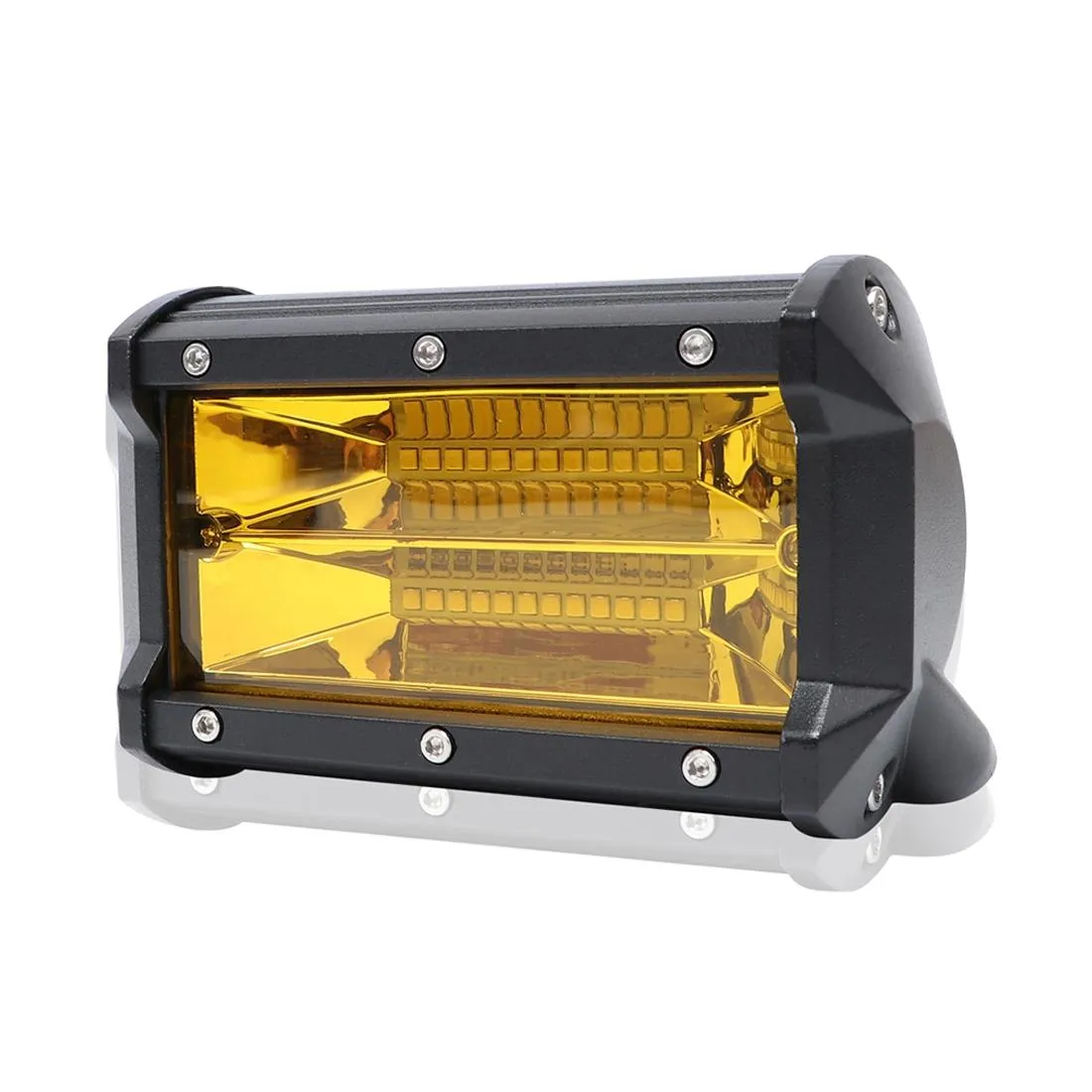 5 Inch 18W 24 LED Waterproof IP67 Two Bar Modified Off-Road Lights Spotlight Light Car Work Lights DC 9-48V | White