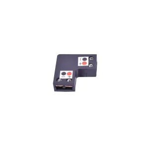 90° Angle 8mm LED Tape Screw Terminal Direct Joiner