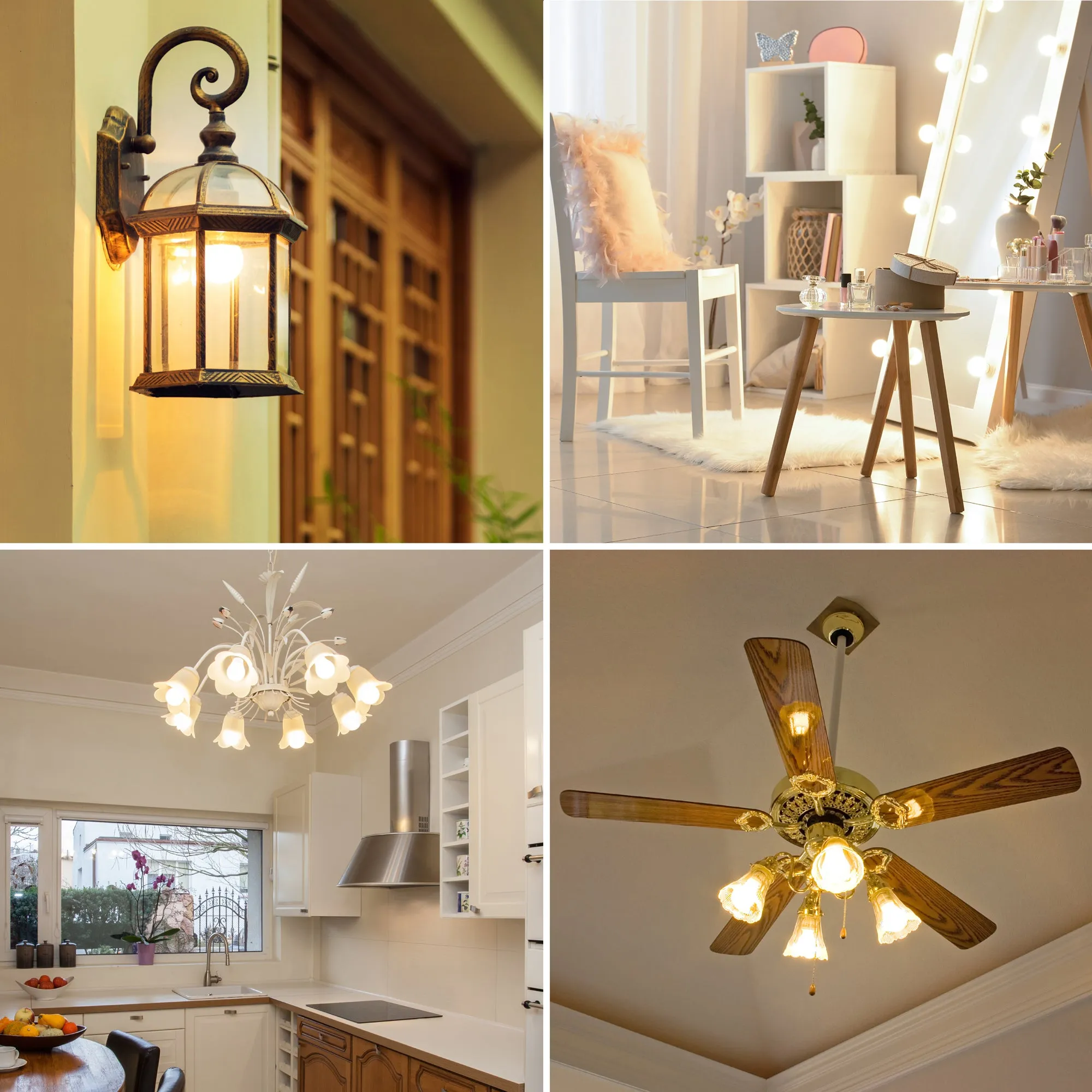 A15 Candelabra LED Bulb 450 Lumens