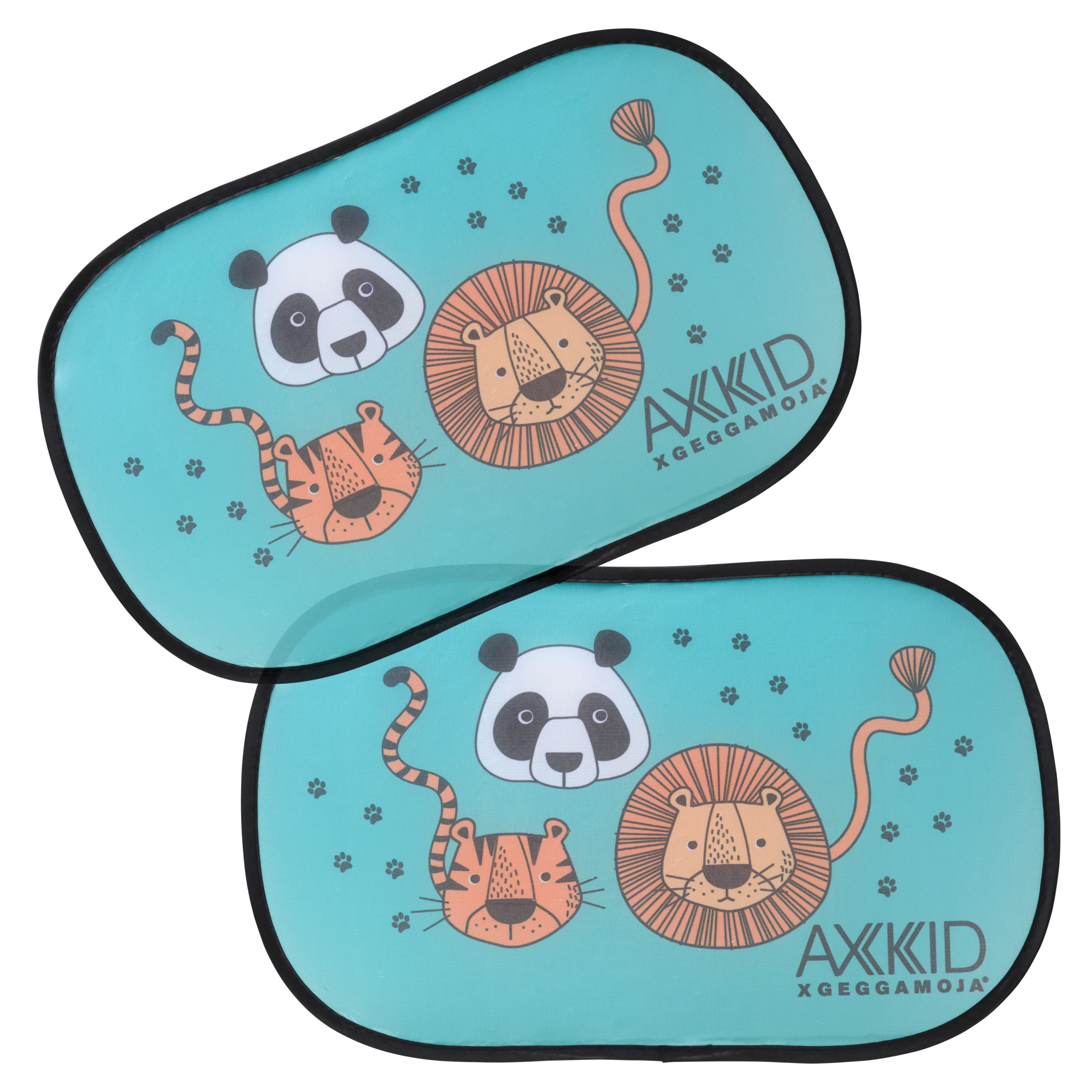 Axkid x Geggamoja Wildlife Car Window Shades x 2