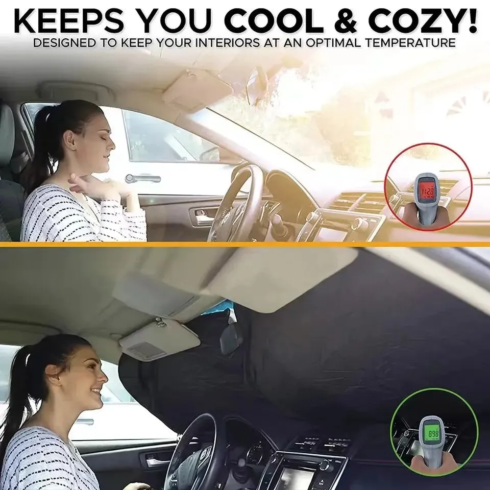Car Window Sunshade Cover Uv Protection Visor for Windshield