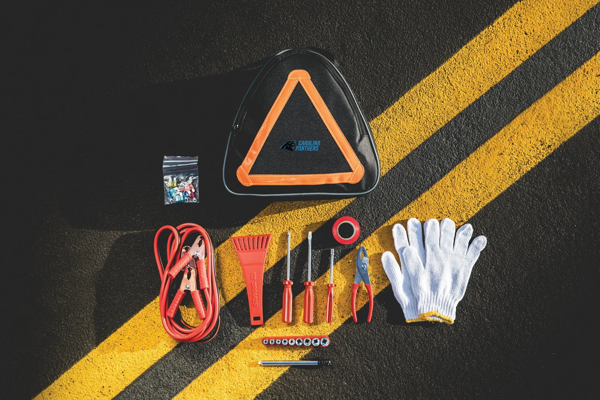 Carolina Panthers - Roadside Emergency Car Kit