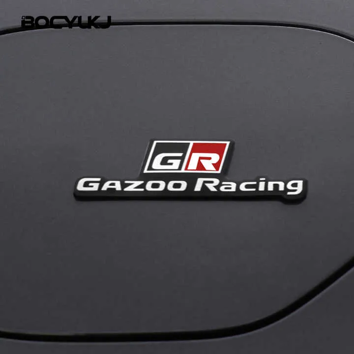 GR ملصق ملصق تزيين عجلة القيادة للسيارة . GR Car Steering Wheel Decoration