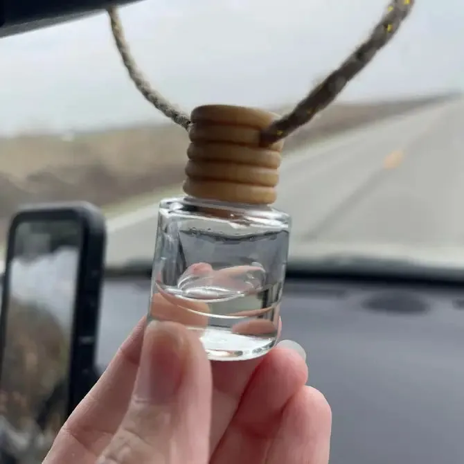 Honeysuckle Jasmine Hanging Car Freshener Diffuser  Romantic Floral & Citrus Blend