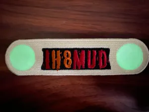 IH8MUD FJ40 Bezel Glow in the Dark Embroidered Morale Patch