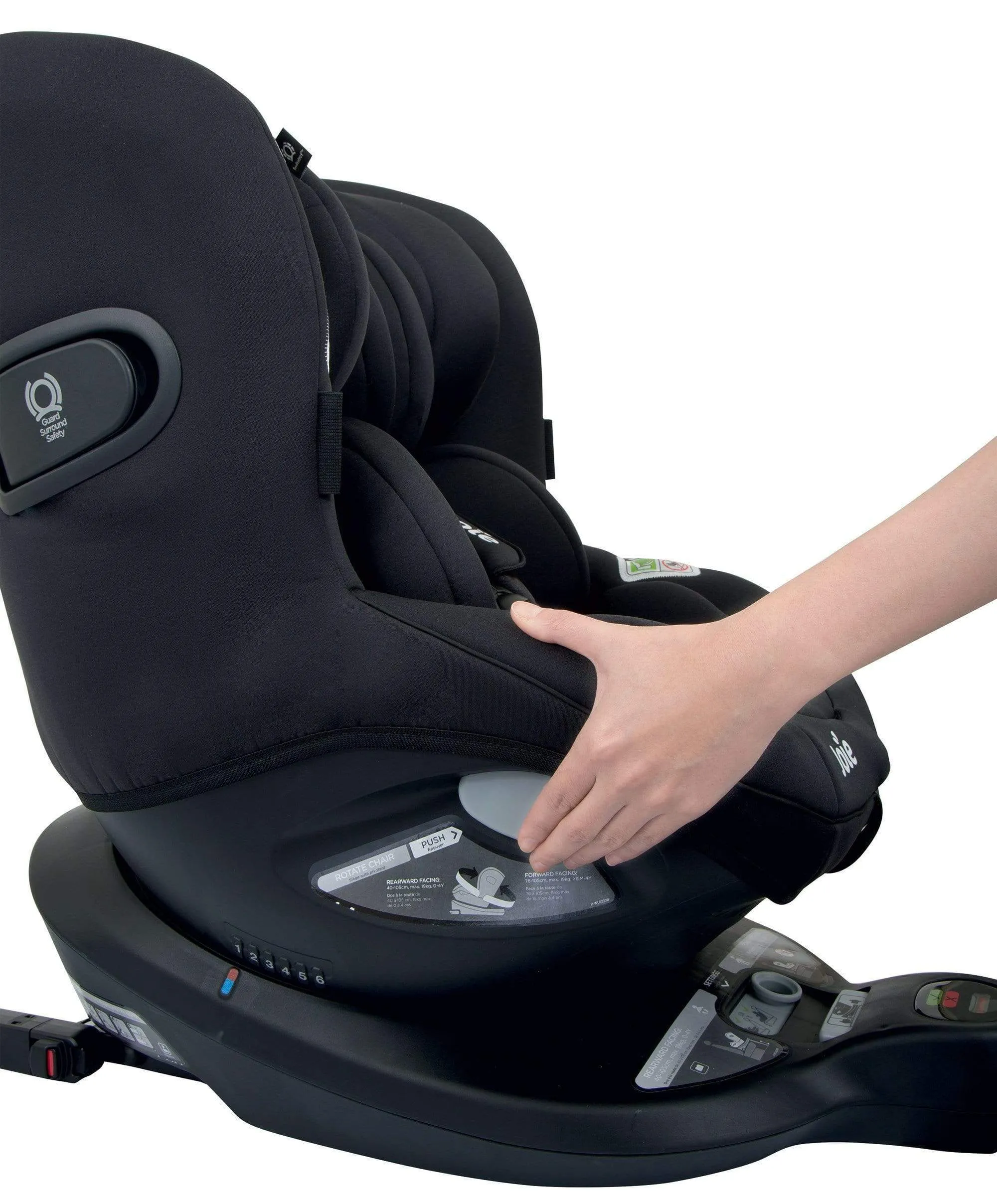 Joie i-Spin 360 i-Size Baby to Toddler Car Seat - Coal