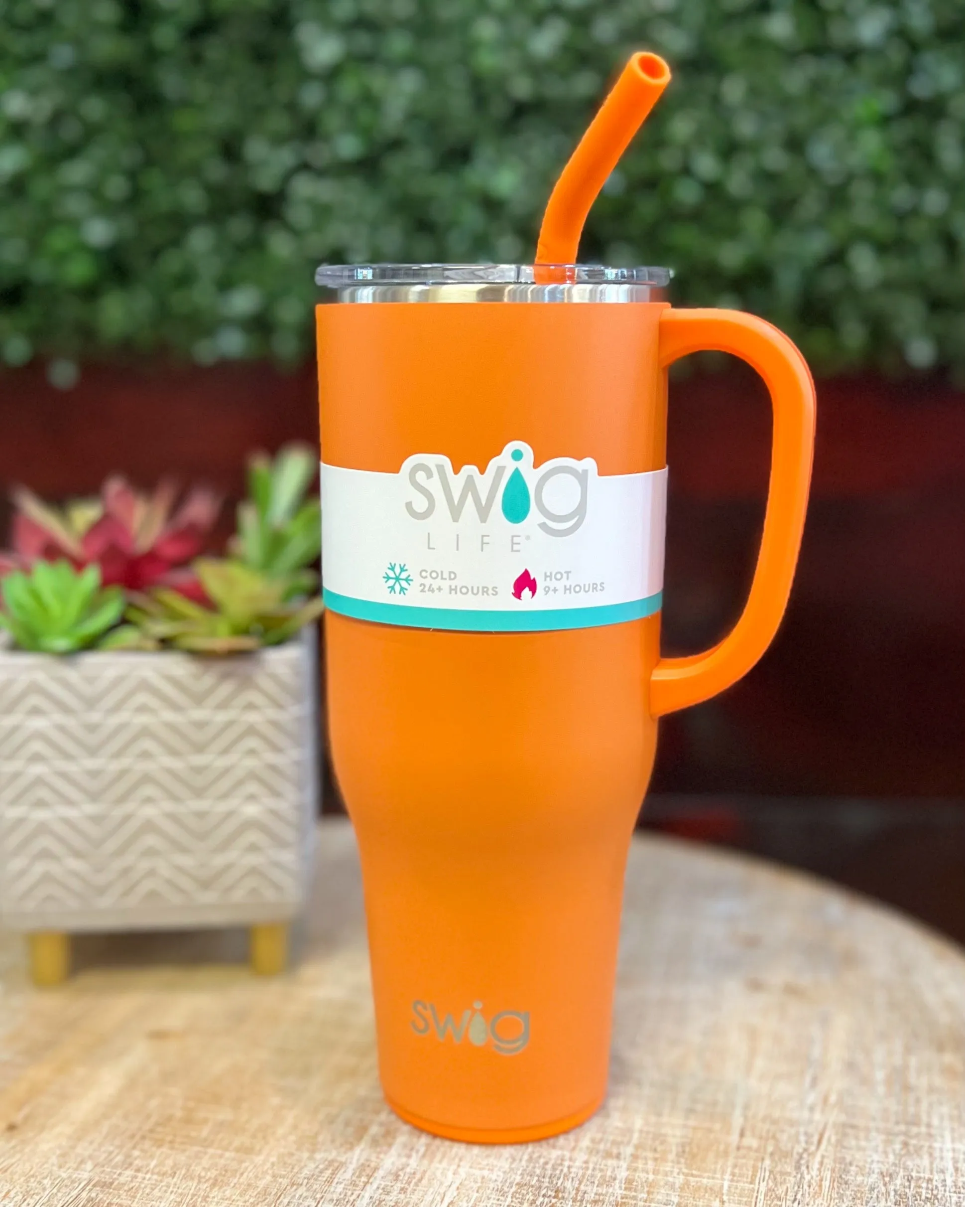Swig Orange 40oz Mega Tumbler Mug FINAL SALE