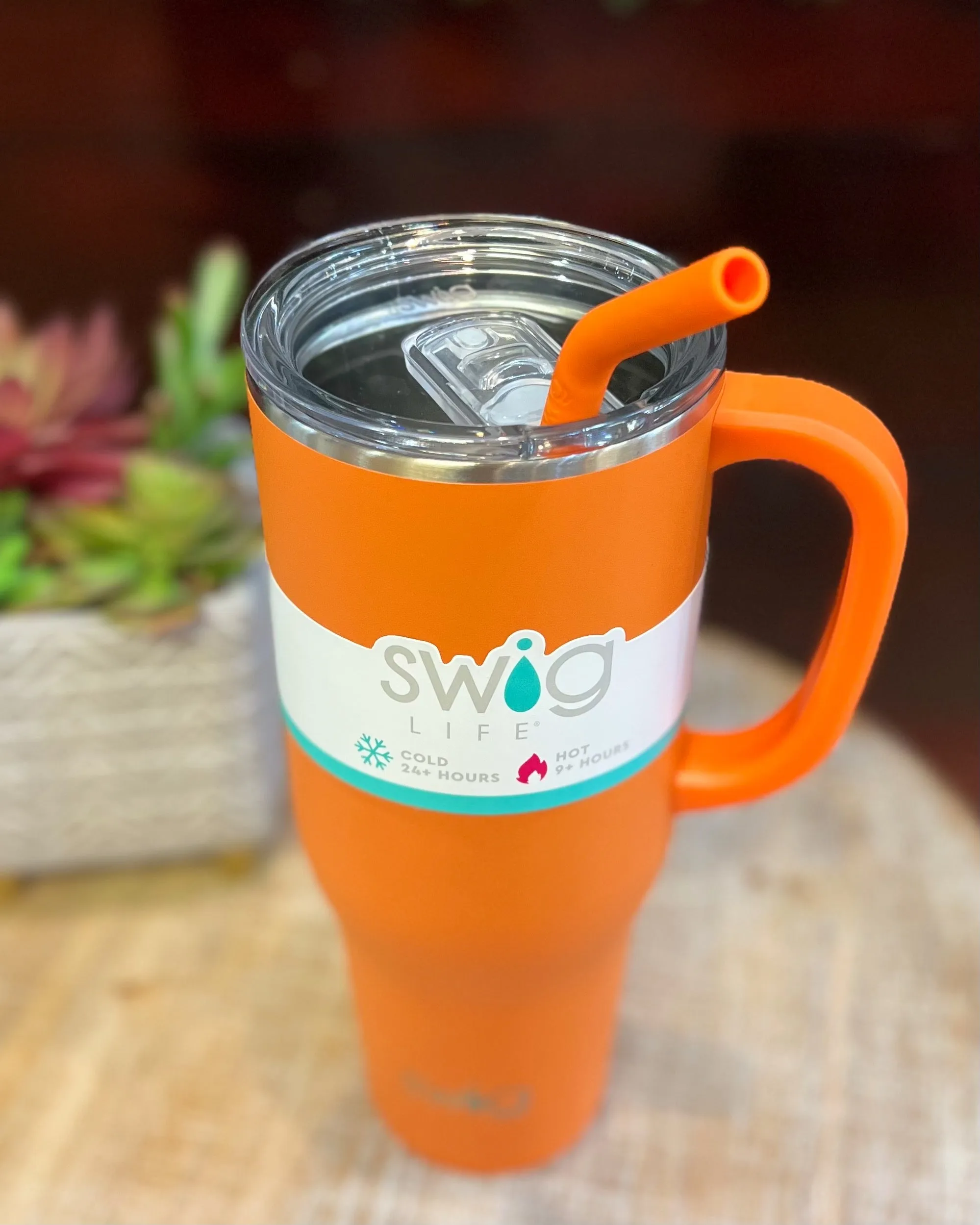 Swig Orange 40oz Mega Tumbler Mug FINAL SALE