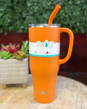 Swig Orange 40oz Mega Tumbler Mug FINAL SALE