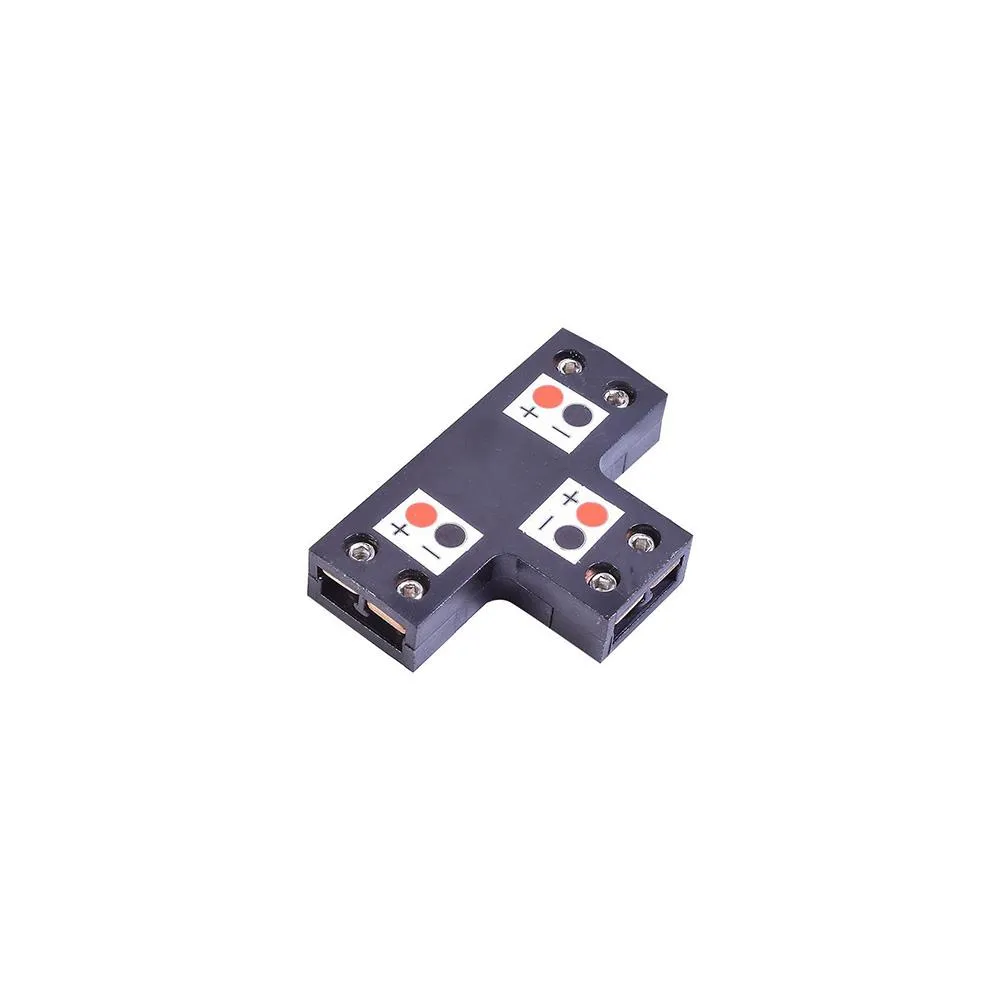 T-Shape 8mm LED Tape Screw Terminal Direct Joiner