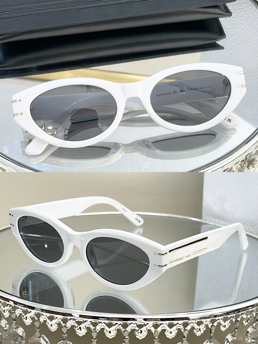 Tortoise shell frame sunglasses