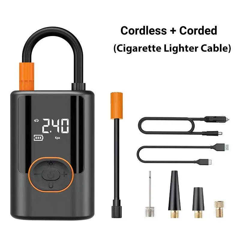 Up to 40% OFFMultifunctional Portable Car Tire Inflator with Light