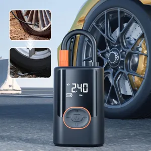 Up to 40% OFFMultifunctional Portable Car Tire Inflator with Light
