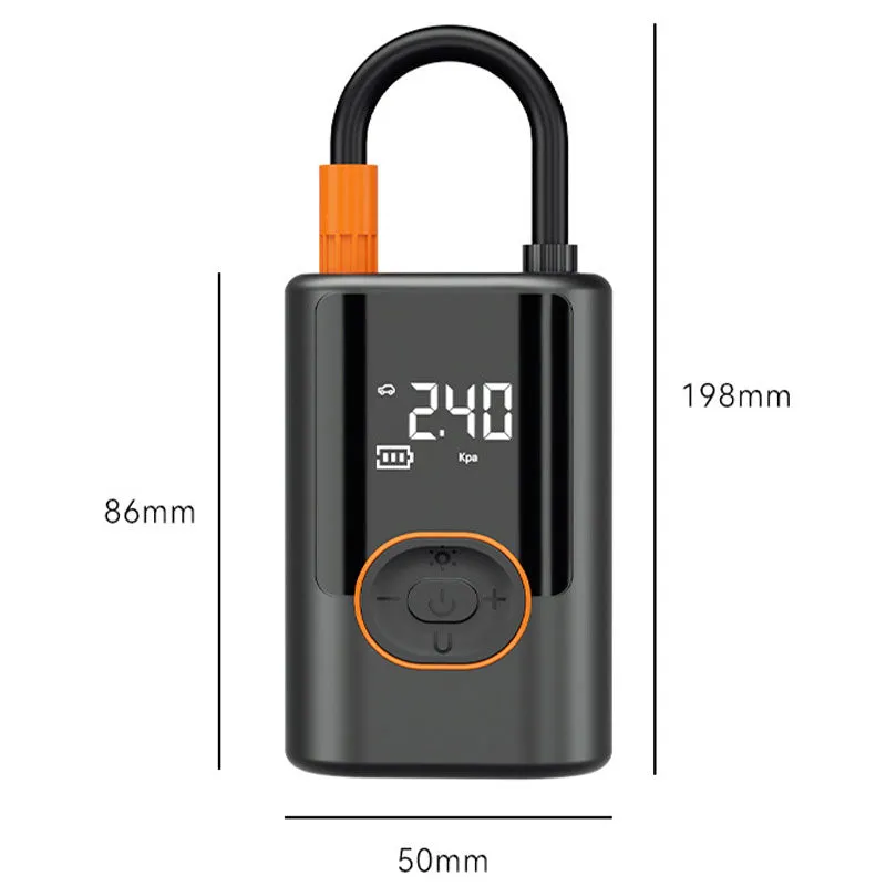 Up to 40% OFFMultifunctional Portable Car Tire Inflator with Light