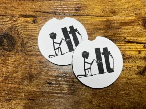 Weld It Car Coasters