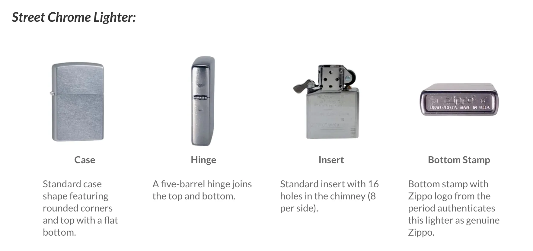Zippo Lighter All-In-One Kit